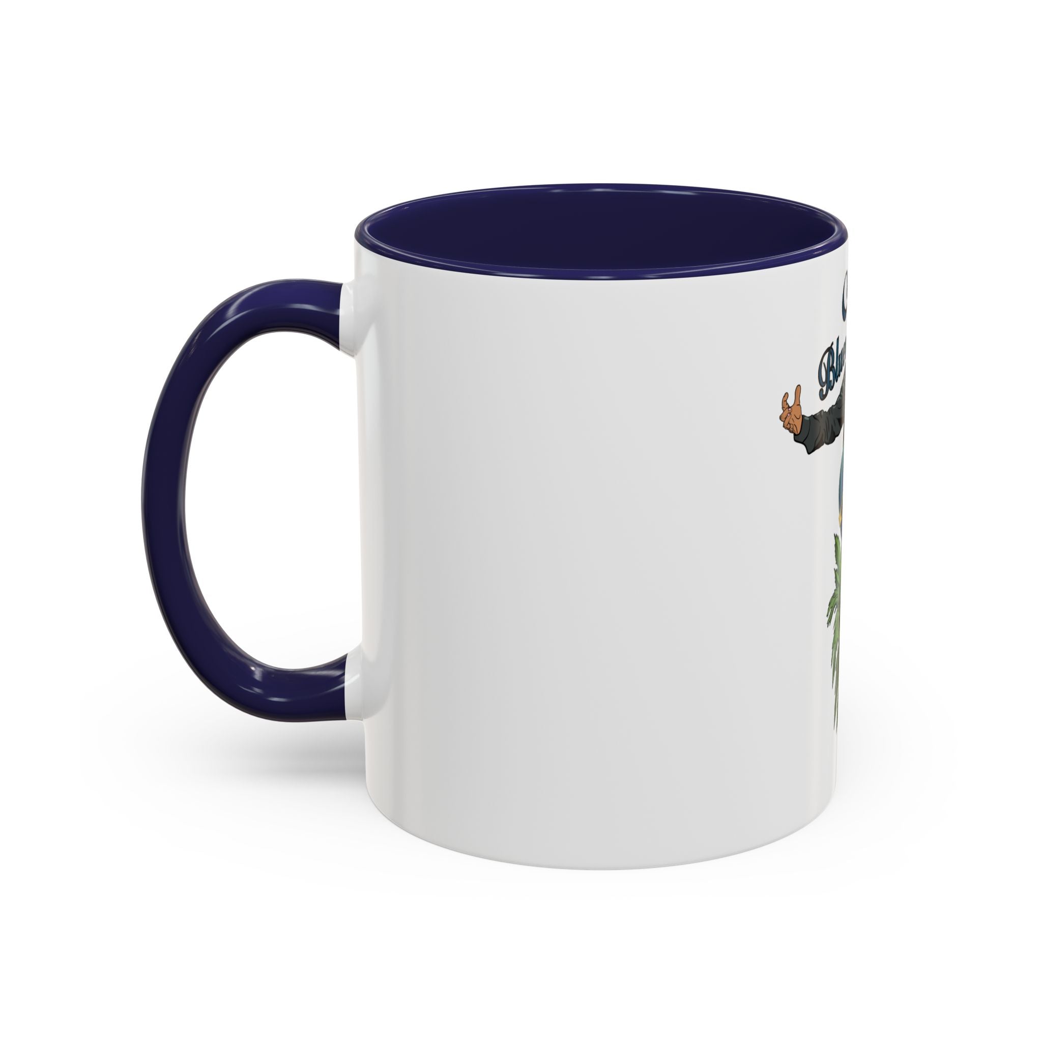 Accent Coffee Mug (11, 15oz) Cesar’s Blues Trip