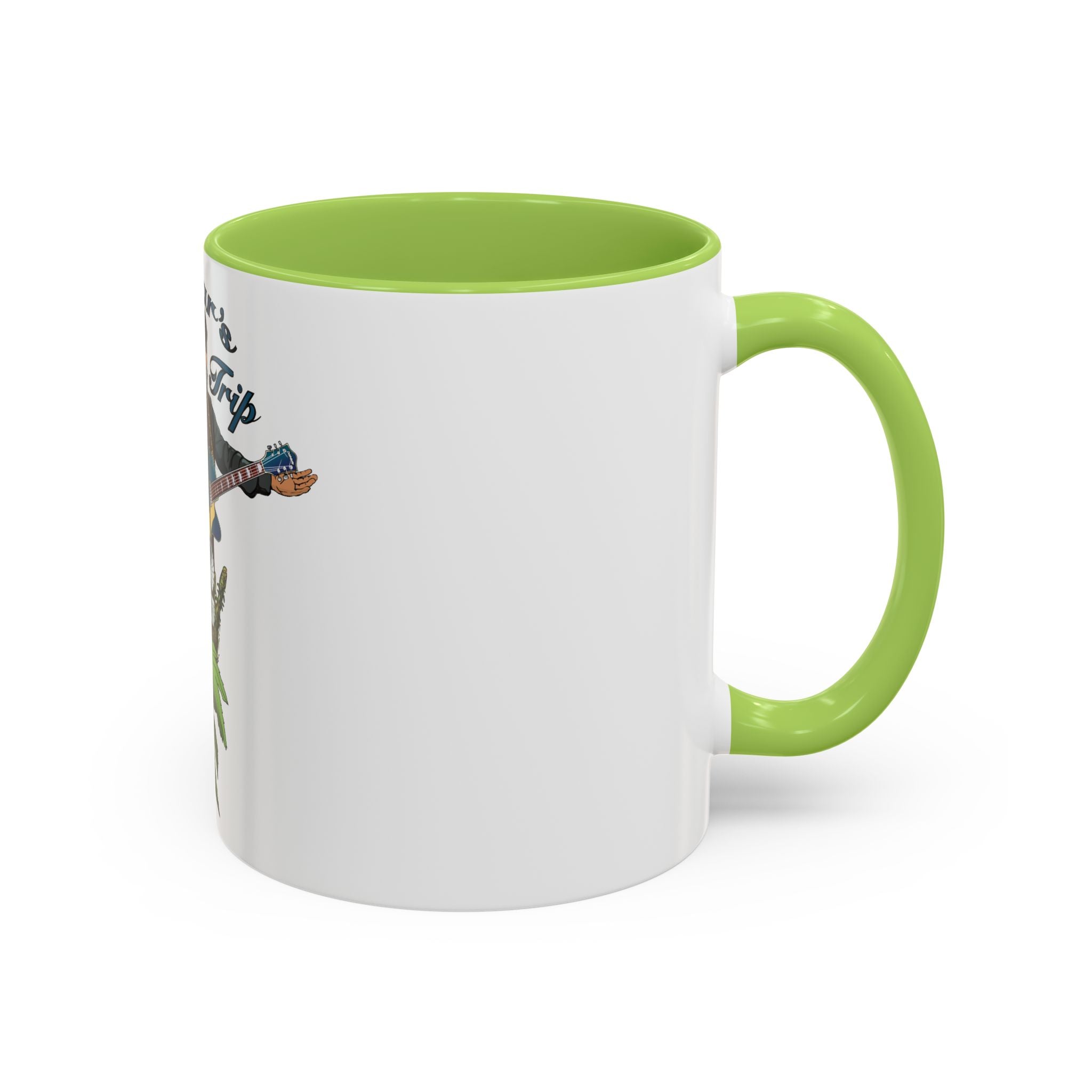 Accent Coffee Mug (11, 15oz) Cesar’s Blues Trip