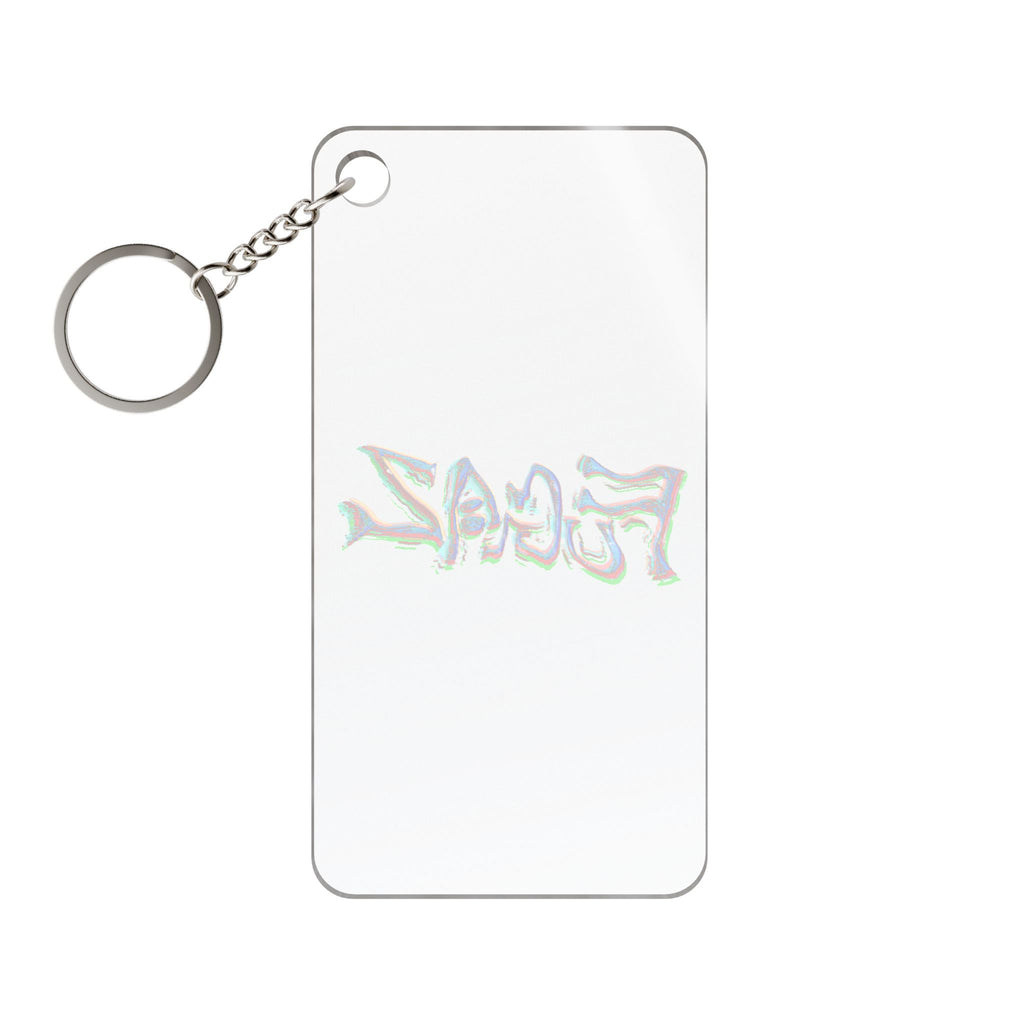 Fugaz Single-Sided Printed Keychain Charm