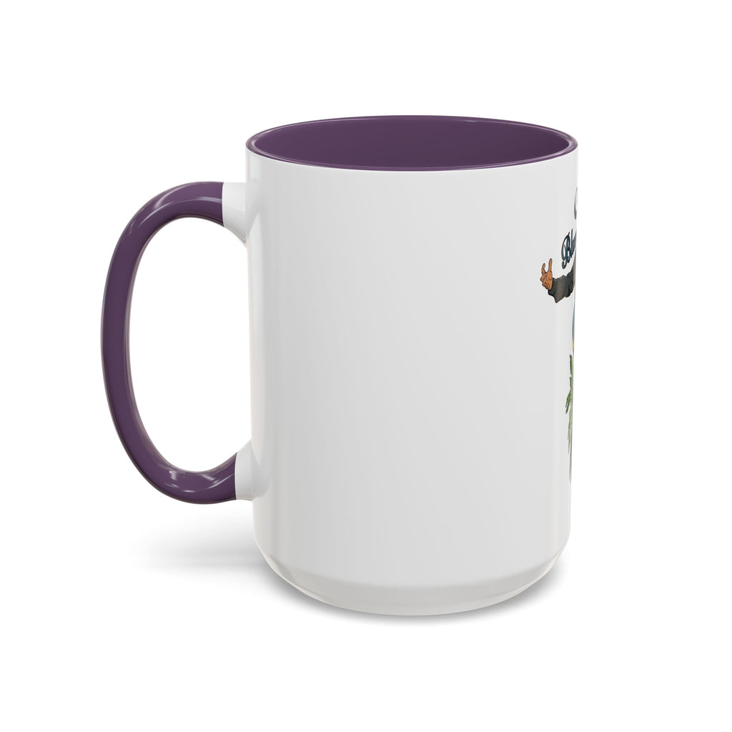 Accent Coffee Mug (11, 15oz) Cesar’s Blues Trip