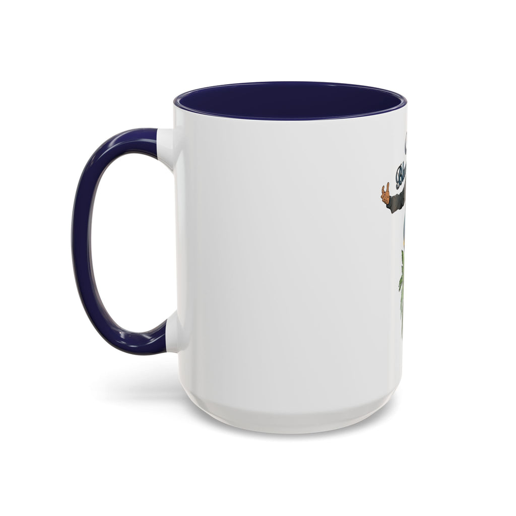 Accent Coffee Mug (11, 15oz) Cesar’s Blues Trip