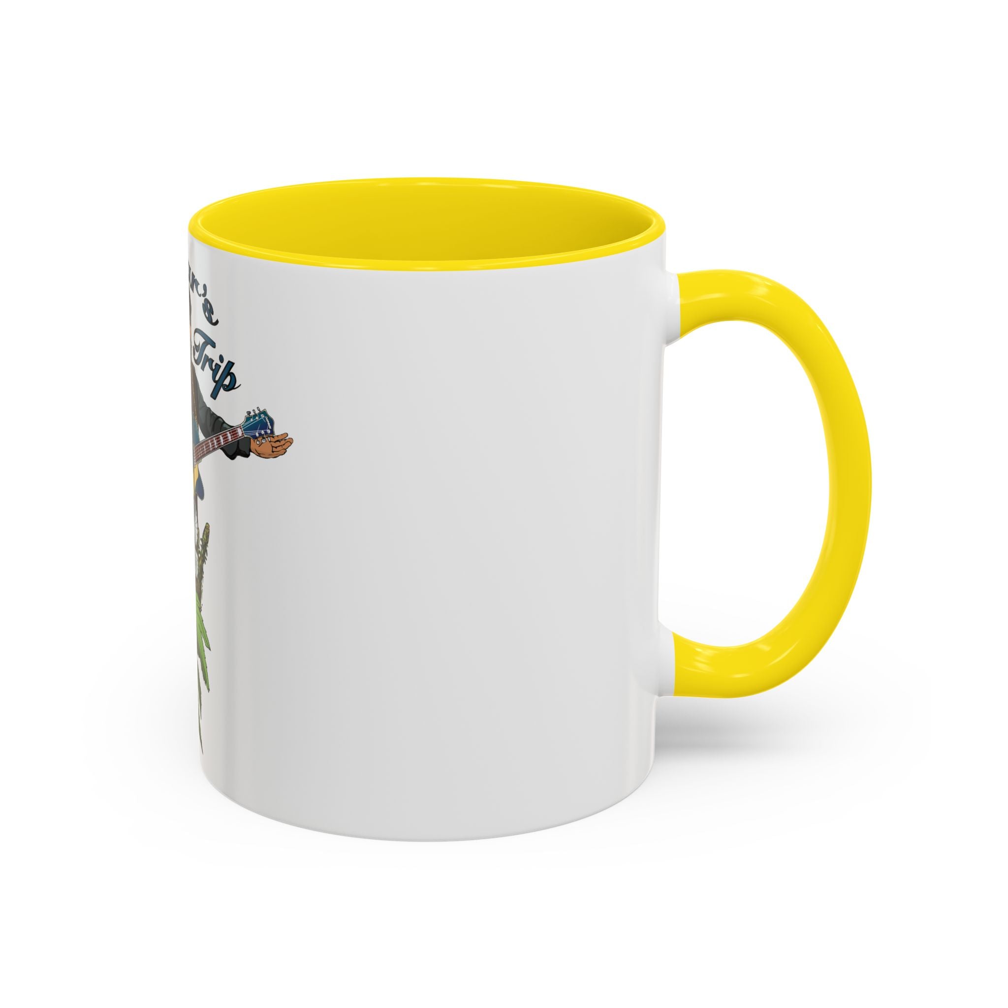 Accent Coffee Mug (11, 15oz) Cesar’s Blues Trip