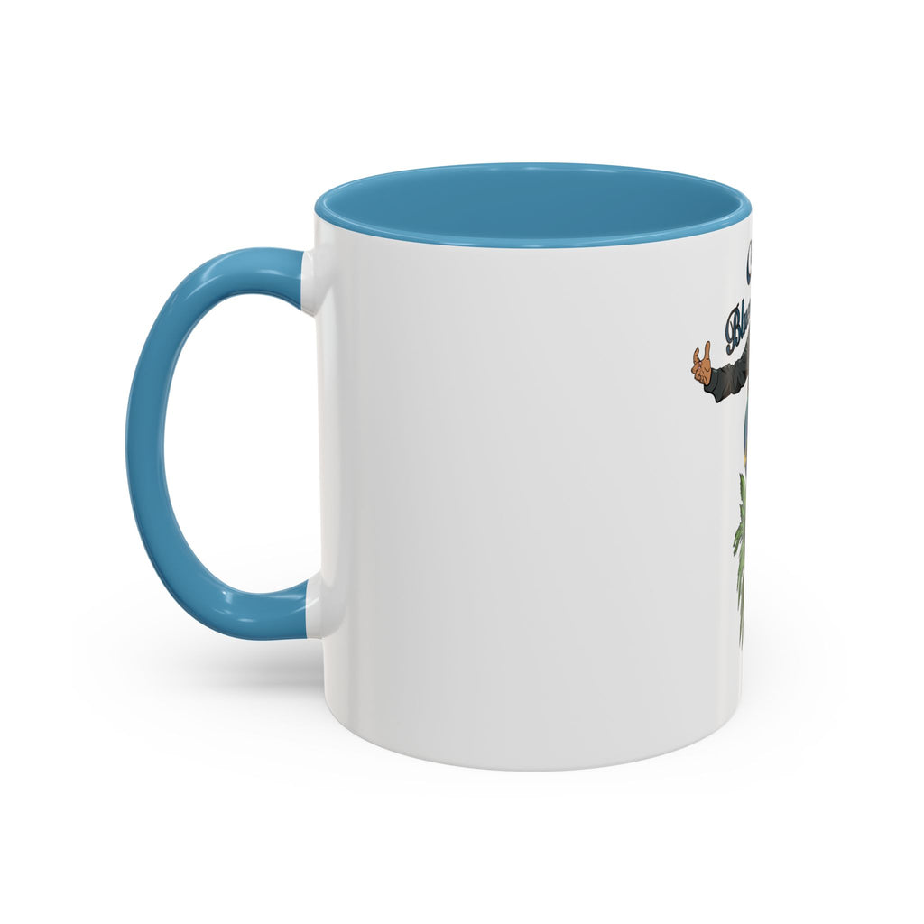 Accent Coffee Mug (11, 15oz) Cesar’s Blues Trip