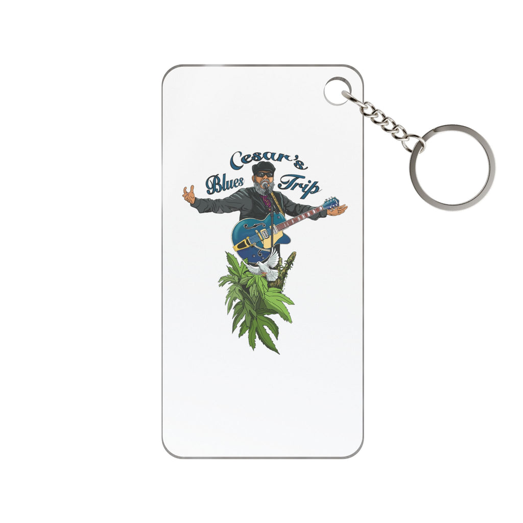 Cesar’s Blues Trip Single-Sided Printed Keychain Charm