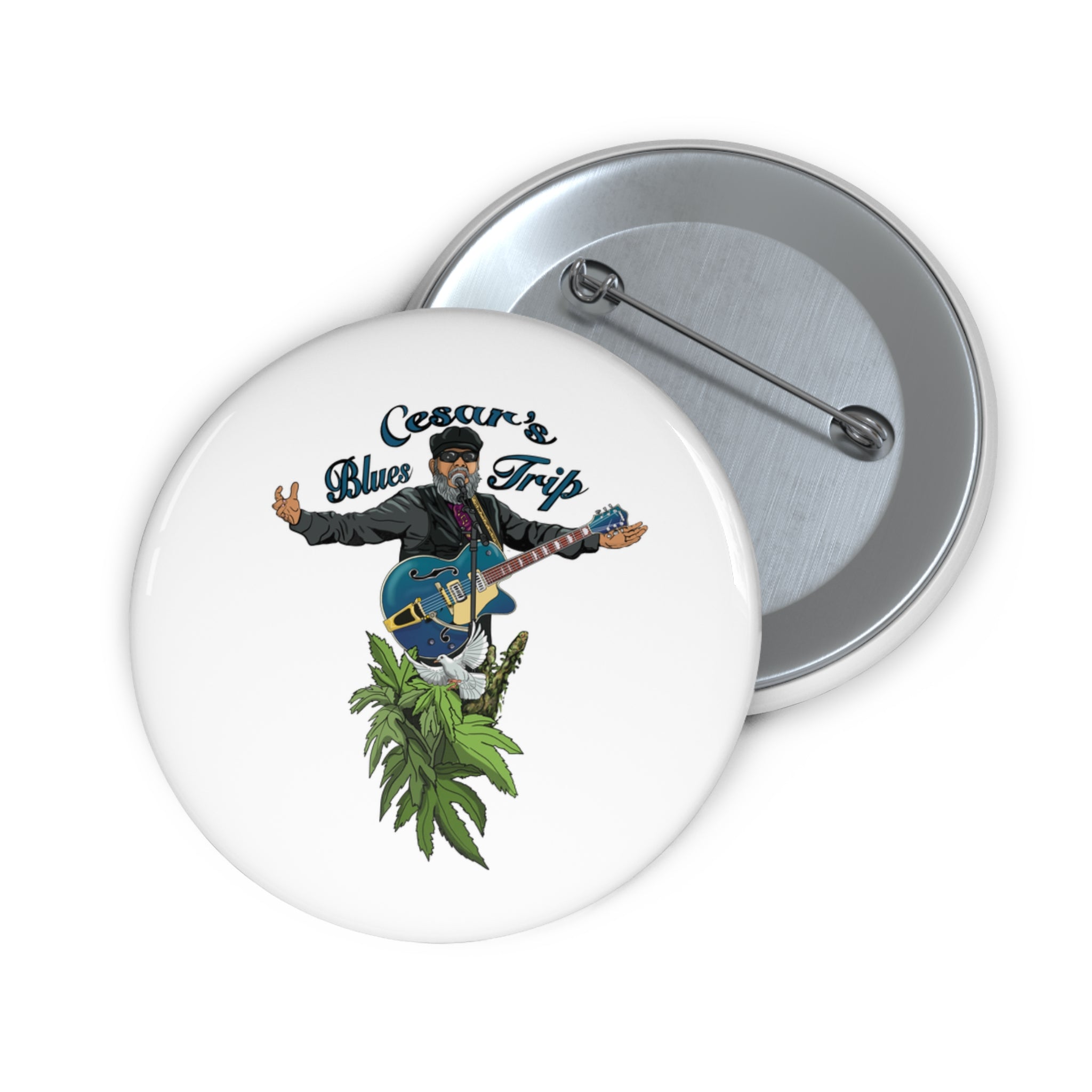 Cesar’s Blues Trip button