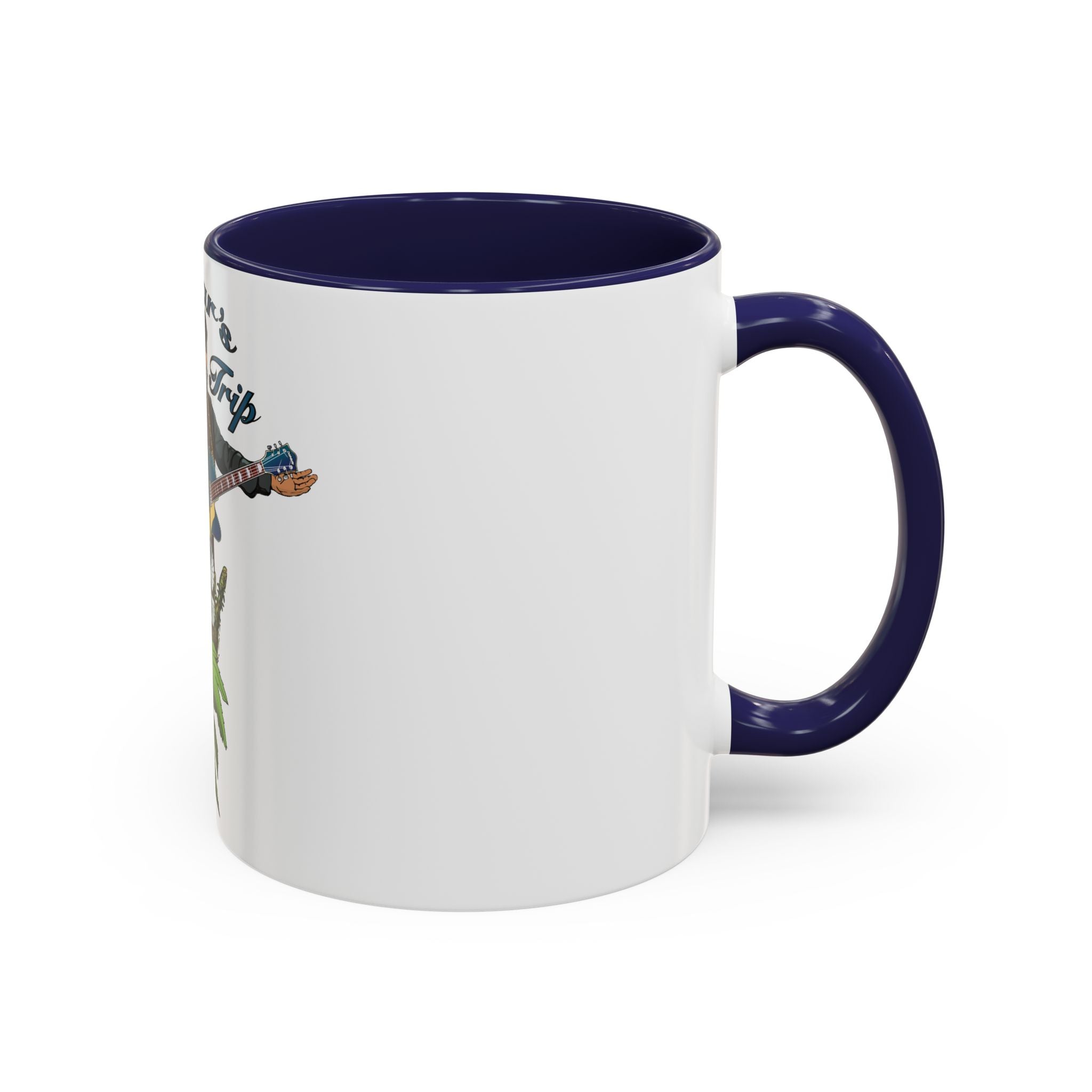 Accent Coffee Mug (11, 15oz) Cesar’s Blues Trip