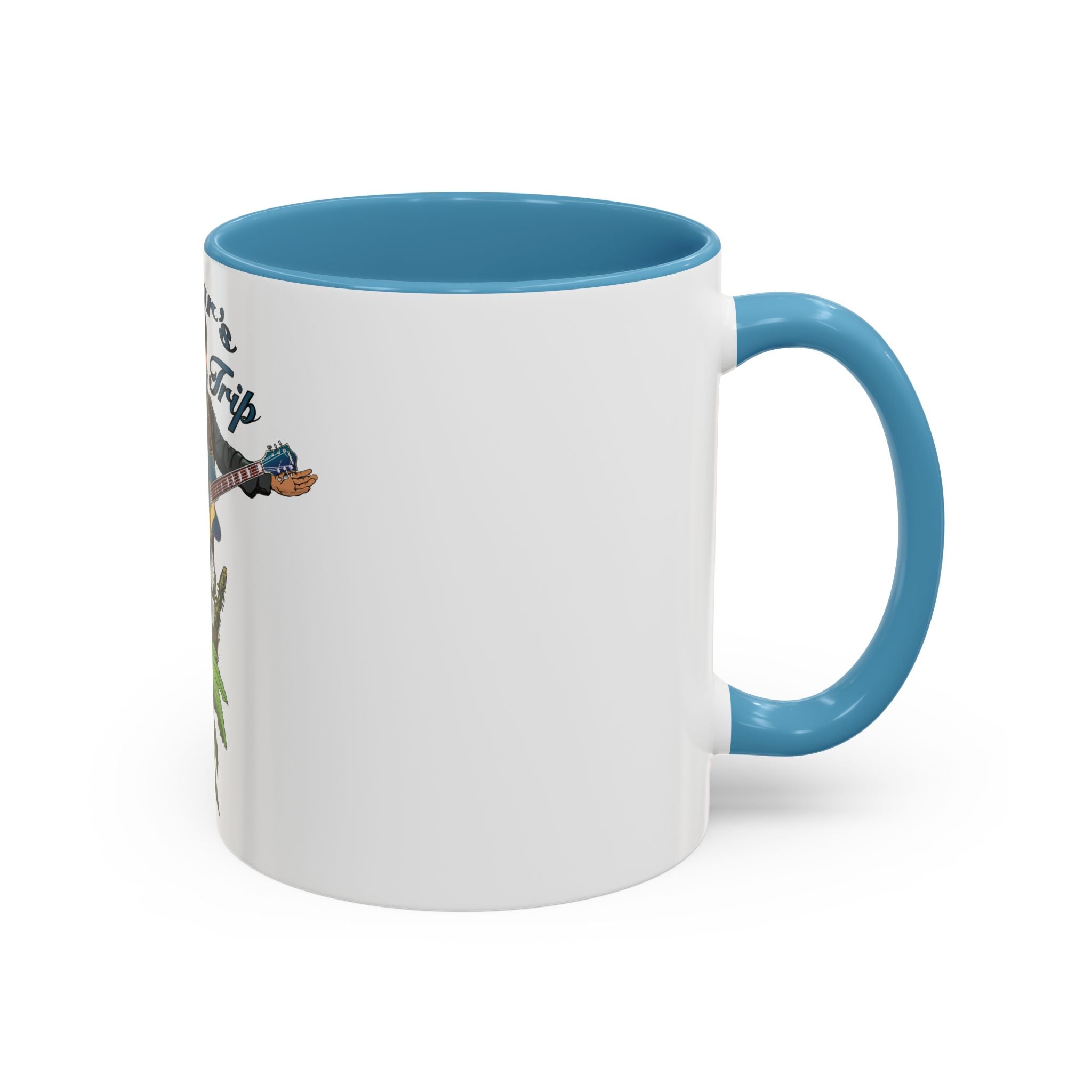 Accent Coffee Mug (11, 15oz) Cesar’s Blues Trip