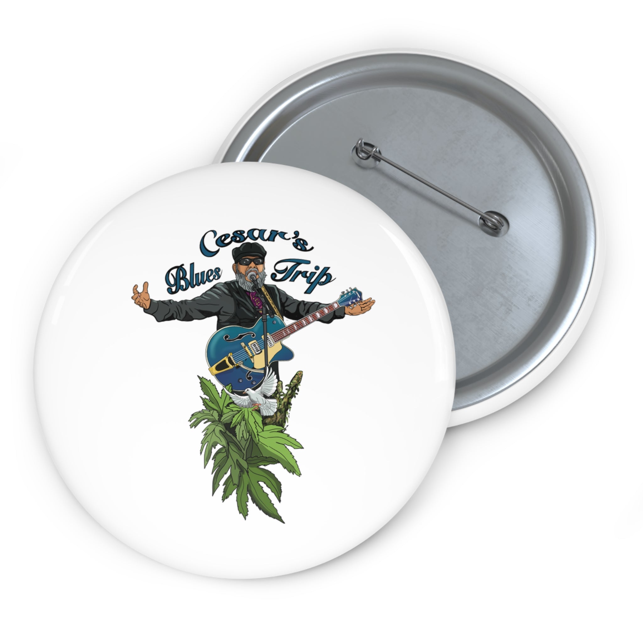 Cesar’s Blues Trip button
