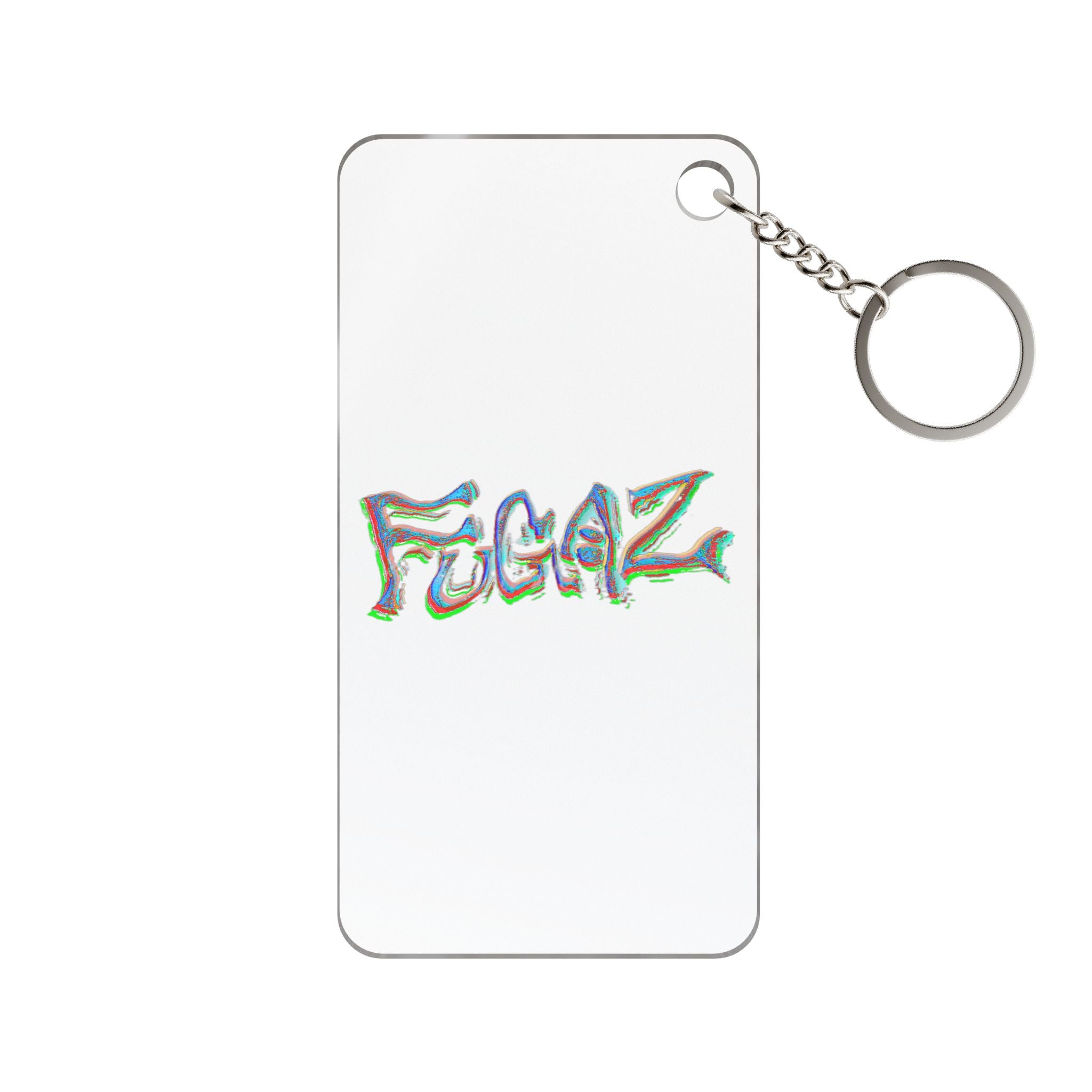 Fugaz Single-Sided Printed Keychain Charm