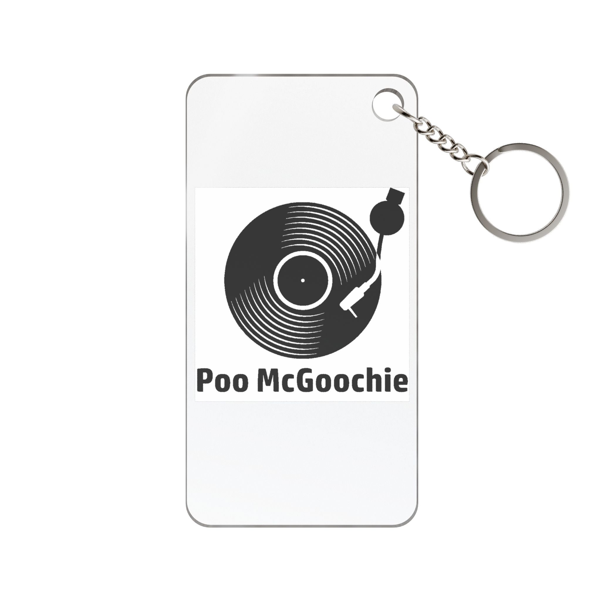 Poo McGoochie Single-Sided Printed Keychain Charm