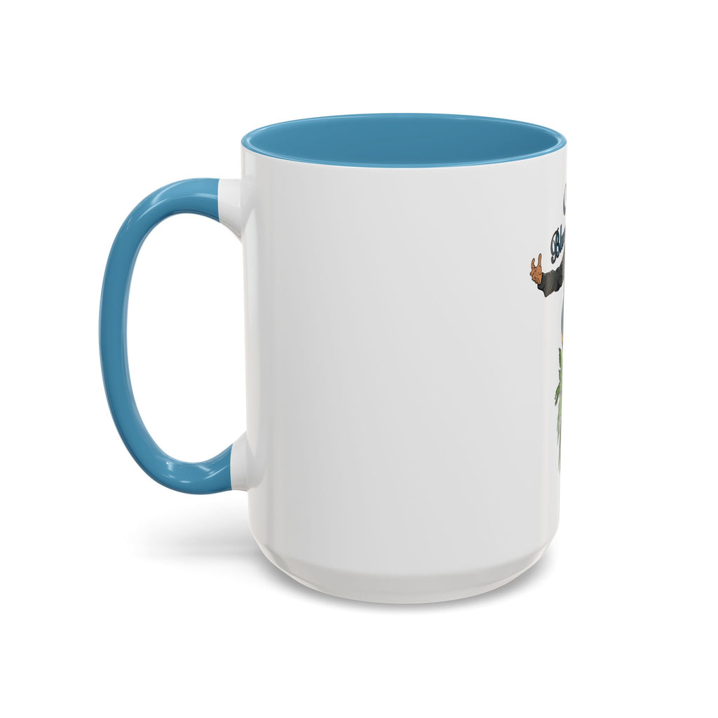 Accent Coffee Mug (11, 15oz) Cesar’s Blues Trip