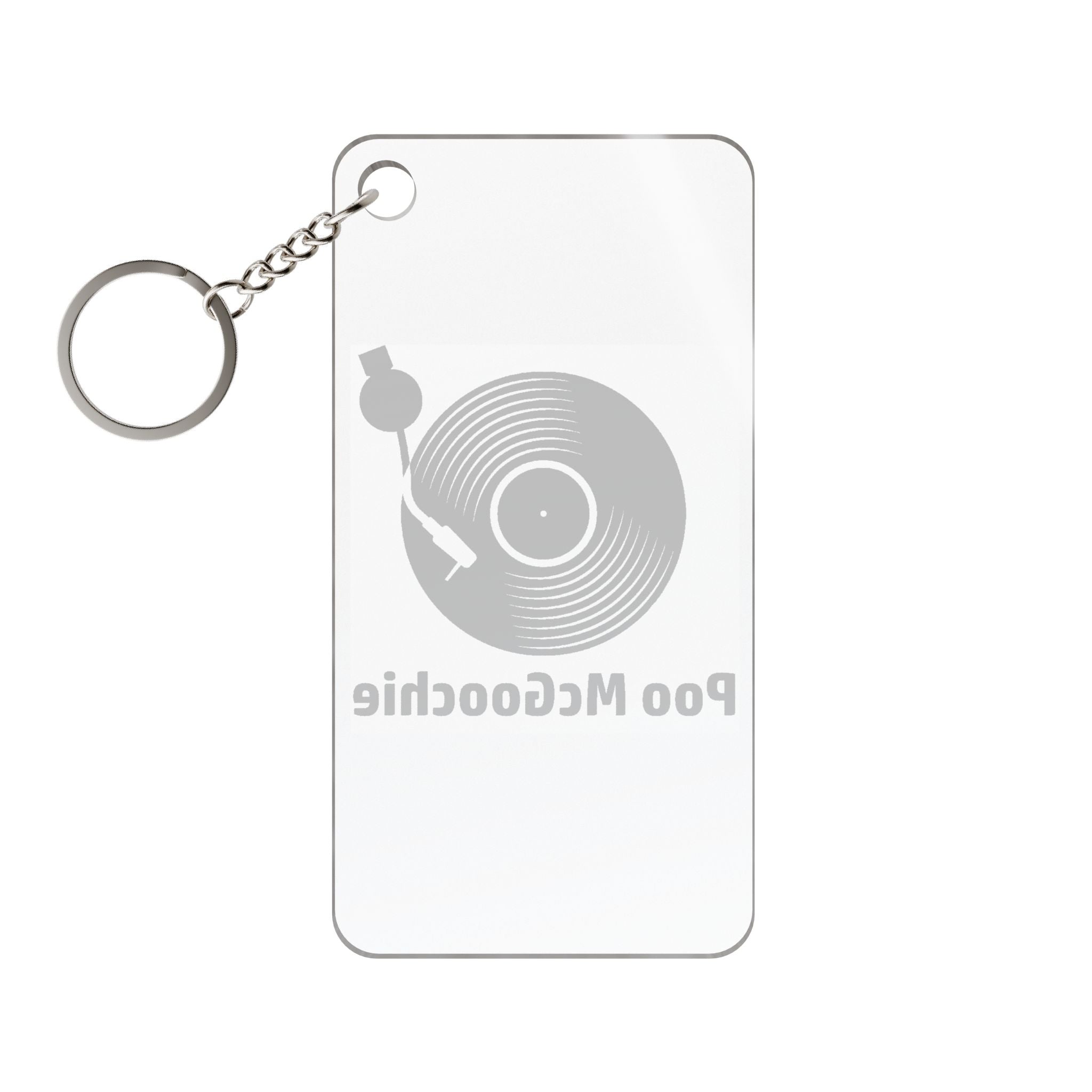 Poo McGoochie Single-Sided Printed Keychain Charm