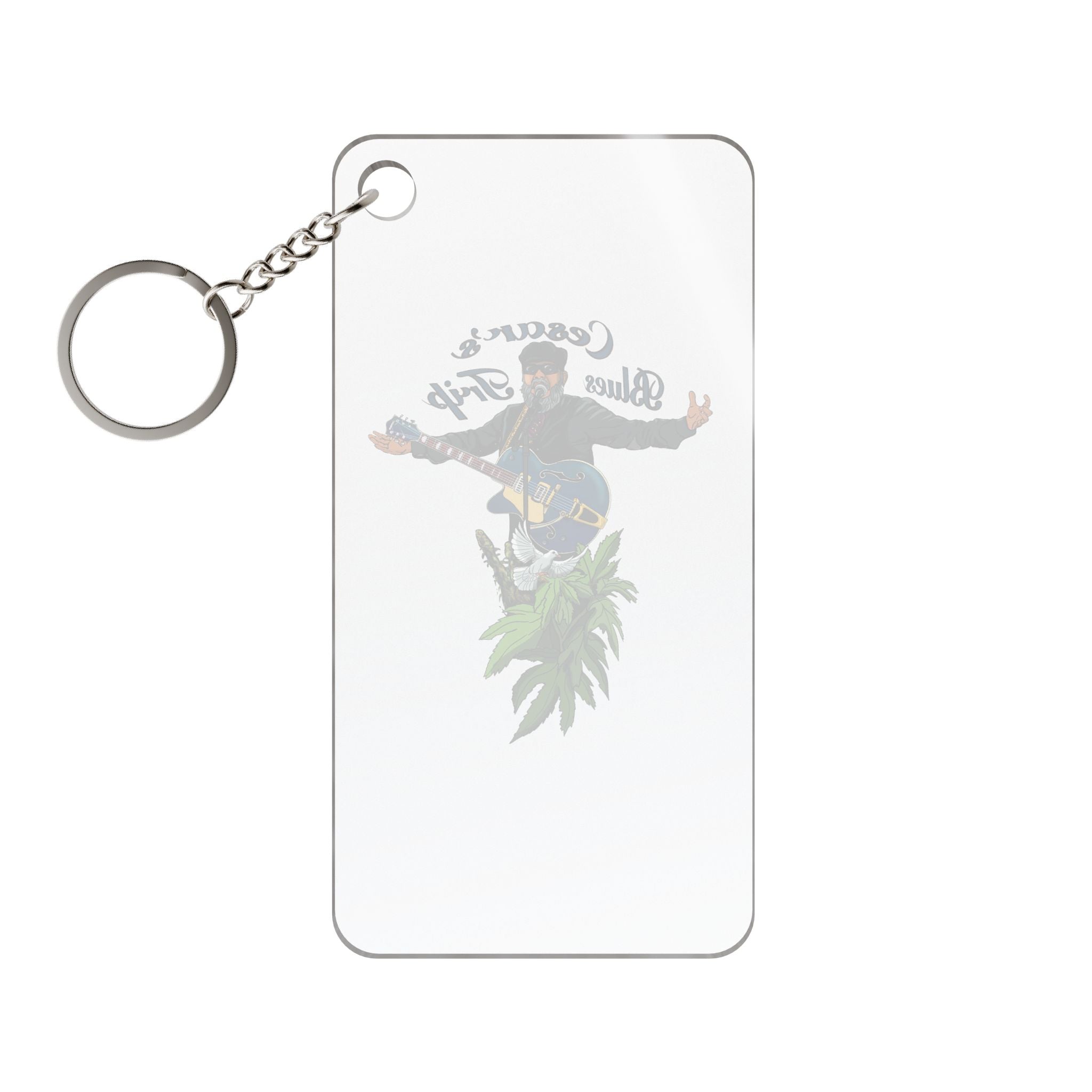 Cesar’s Blues Trip Single-Sided Printed Keychain Charm