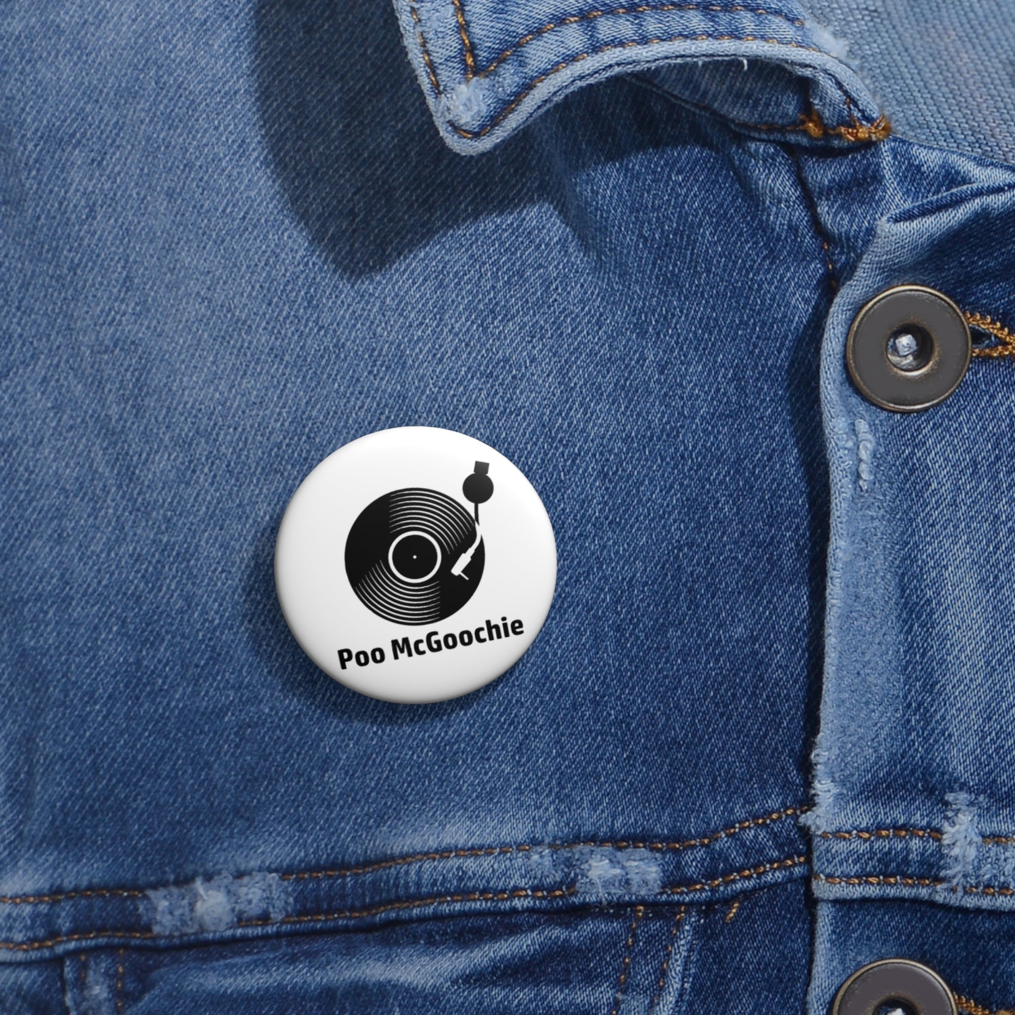 Poo McGoochie button